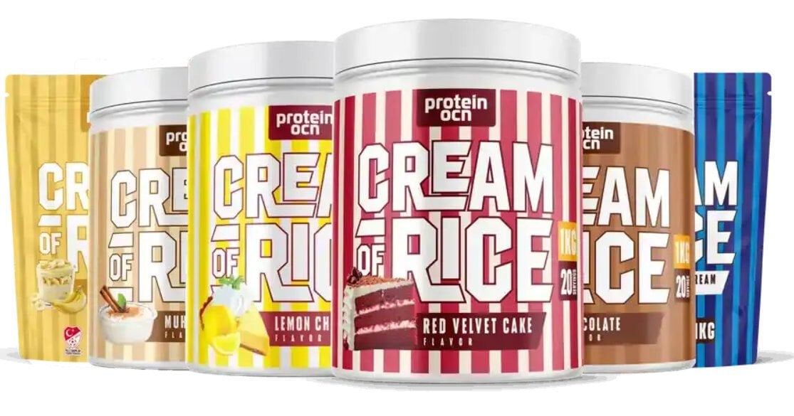 PROTEİN Ocn Cream of Rice (Pirinç Kreması) Neden Cream o Pirinç Kremasının Besin İçeriği ve Faydaları f Rice   ?  Yulaf vs. Pirinç Kreması 2. Yulaf kremasının avantajları ve dezavantajları Yulaf ve Pirinç Kreması Arasındaki Farklar