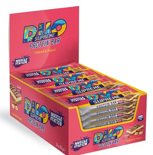 Muscle Station Supreme Duo Peanut & Karamel 24lu kutu