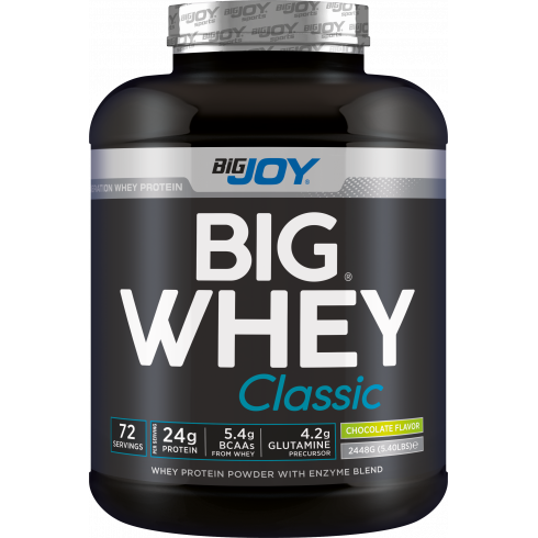 Bigjoy Sports BIGWHEY Whey Protein Classic Çikolata 2448g 72 Servis