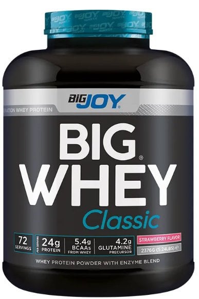 Bigjoy Sports BIGWHEY Whey Protein Classic Çilek 2376g 72 Servis