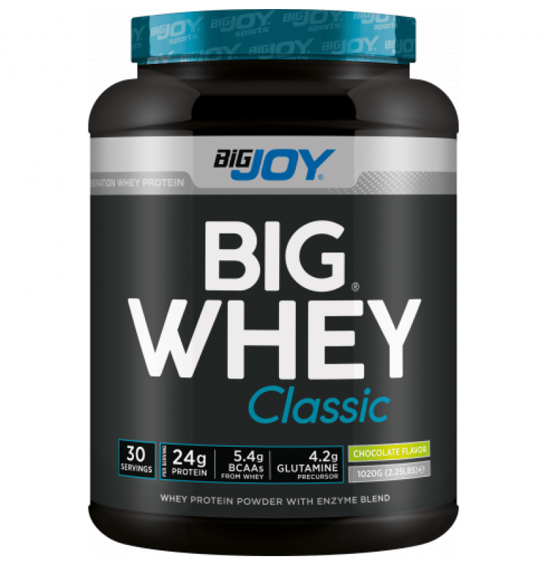 Bigjoy Sports BIGWHEY Whey Protein Classic Çikolata 1020g 30 Servis