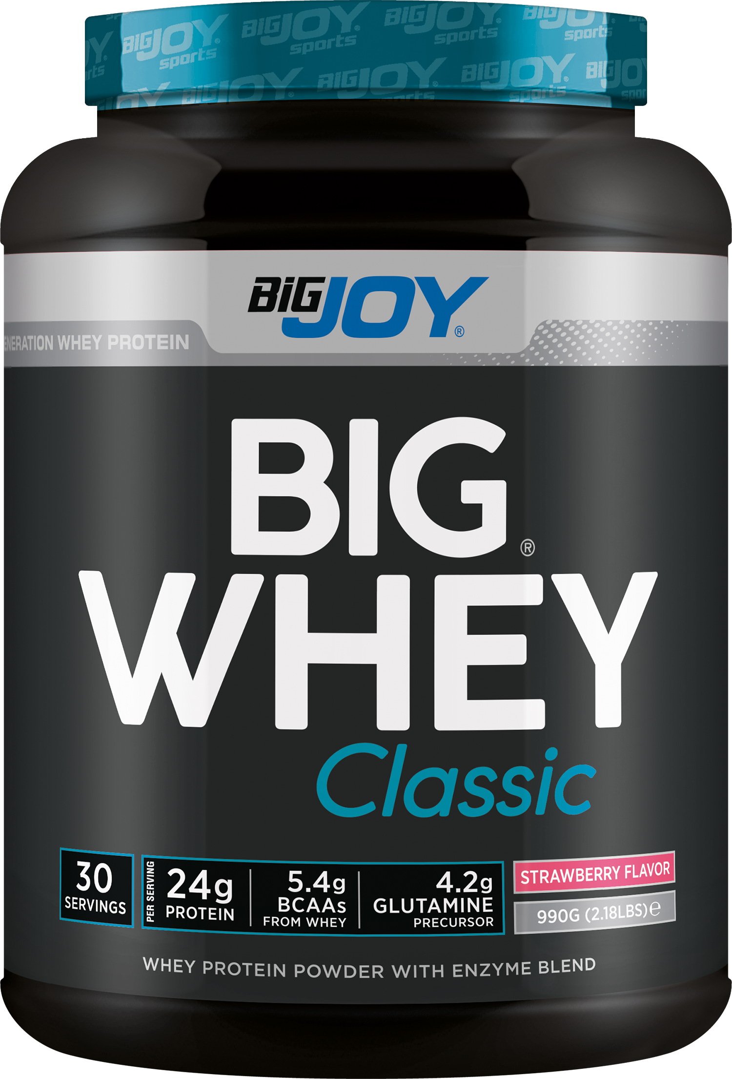 Bigjoy Sports BIGWHEY Whey Protein Classic Çilek 990g 30 Servis