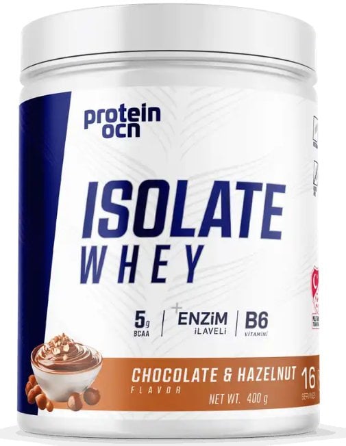 Protein Ocn WHEY ISOLATE 400gr Chocolate & Hazelnut Aromalı