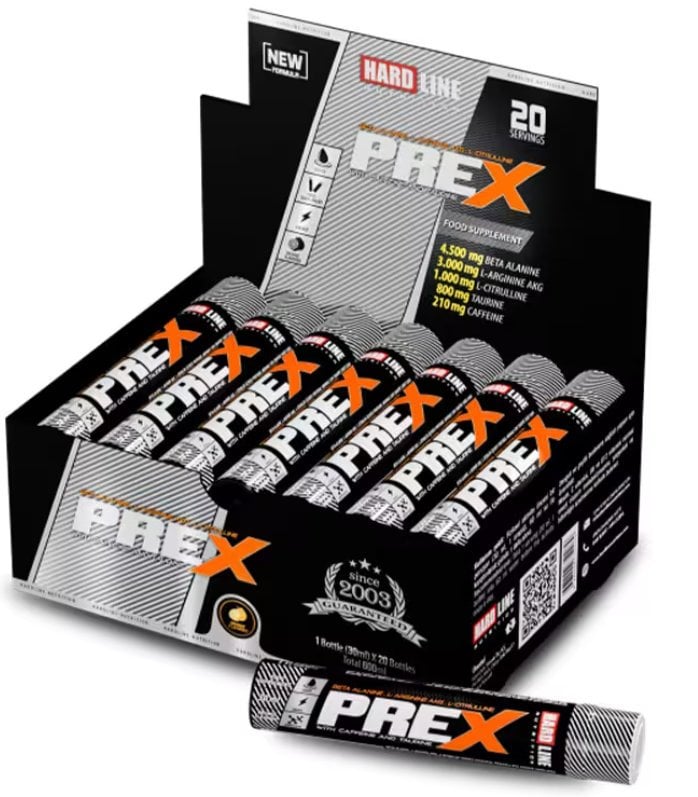 Hardline Nutrition Prex 20 Adet (30 Ml) Portakal Aromalı