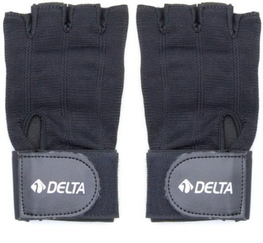 Delta Gees Fitness Eldi̇veni̇ Si̇yah XL