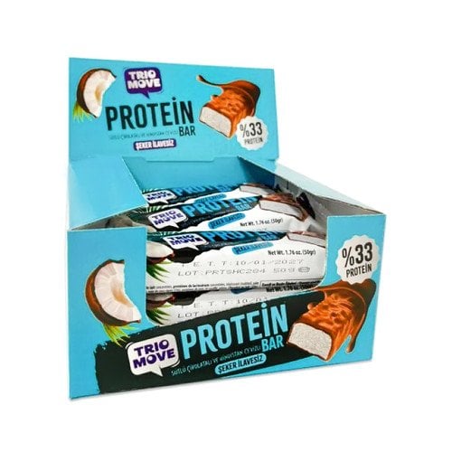 Trio Move Protein Bar Hindistan Cevizi (9X50 GR)