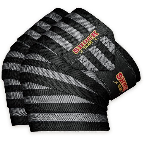 Shock Team Pro Dizlik Diz Sargısı Kutulu Siyah/Gri
