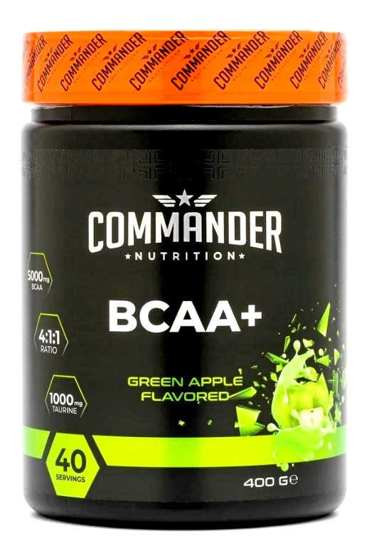 Commander Nutrition  B.C.A.A  400g Yeşil Elma Aromalı
