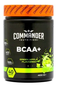 Commander Nutrition  B.C.A.A  400g Yeşil Elma Aromalı
