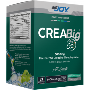 BigJoy Creabig Go Creatine 21 x 7g Elma Aromalı