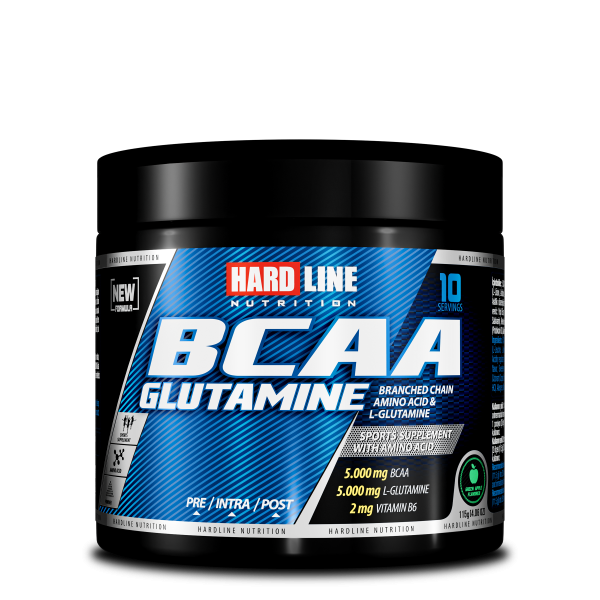 Hardline Nutrition Bcaa Glutamıne 115 Gr