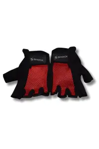 Shock Team Gym & Fitness Spor Eldiven Kırmızı Beden XL