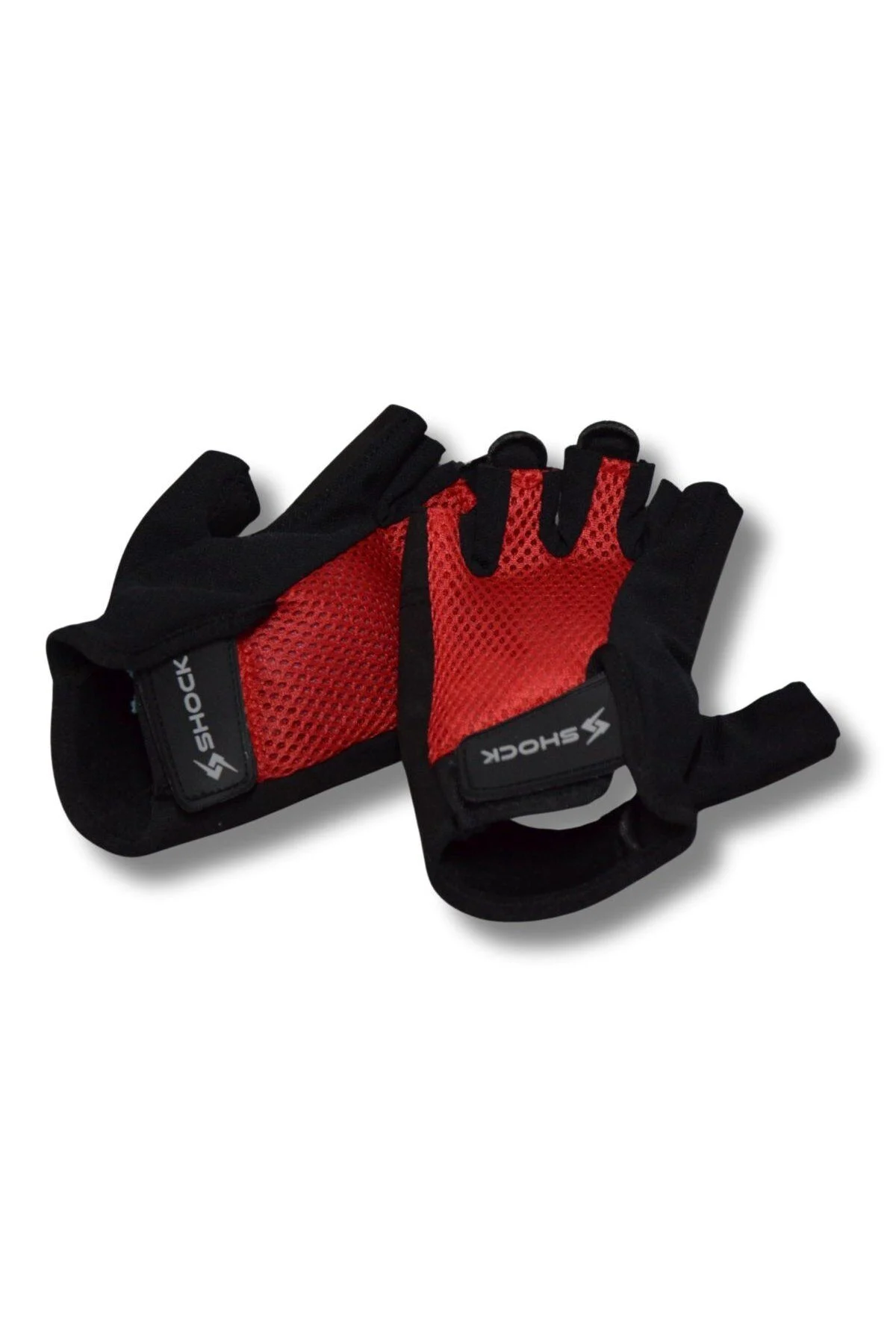 Shock Team Gym & Fitness Spor Eldiven Kırmızı Beden M