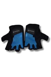 Shock Team Gym & Fitness Spor Eldiven Mavi Beden M