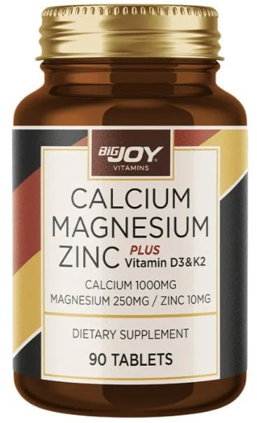 Bigjoy Vitamins Calcium Magnesium Zinc 90 Tablet