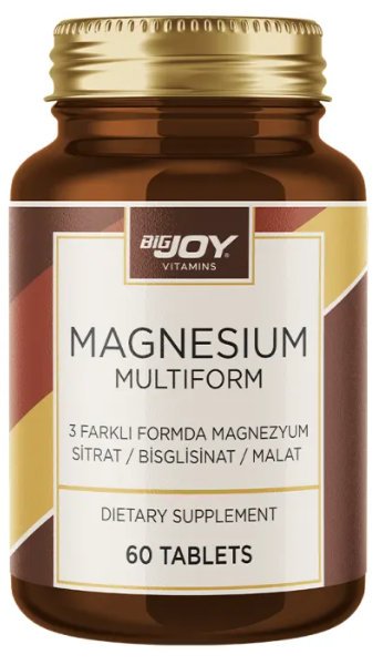 Bigjoy Vitamins Magnesium Multiform 60 Tablets