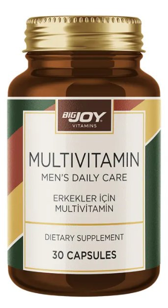 Bigjoy Vitamins Mens Multivitamin 30 Kapsül