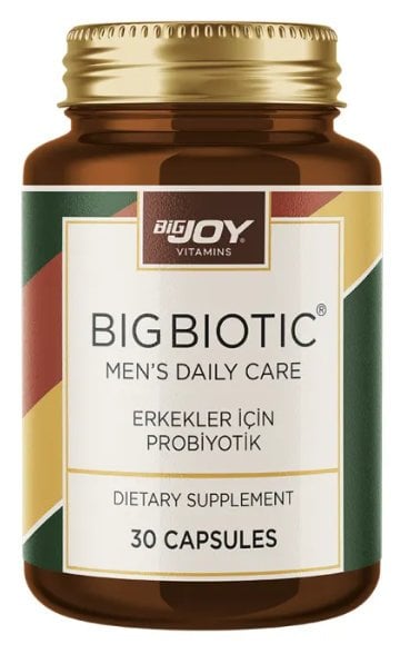 Bigjoy Vitamins Mens Bigbiotic 30 Kapsül
