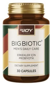 Bigjoy Vitamins Mens Bigbiotic 30 Kapsül