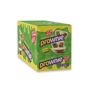 Fit Bites Prownie High Protein Brownie Lemon Cream 12 Adet x 50 gram