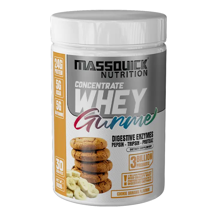 MassQuick GURME WHEY PROTEIN 960gr Kurabiye Muz Aromalı