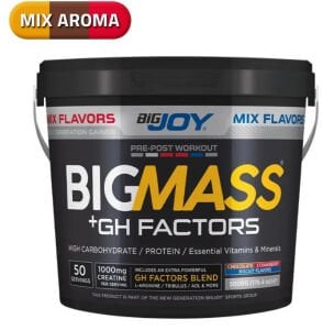 Bigjoy BIGMASS Gainer GH FACTORS MİX AROMALI 5kg