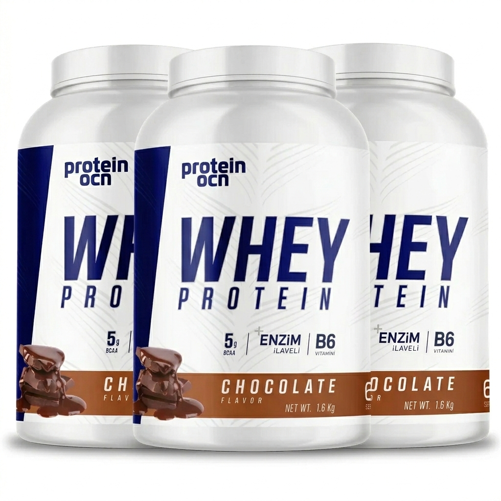 Protein Ocn Whey Protein 1.6kg ÇİKOLATA AROMALI  3 x KUTU