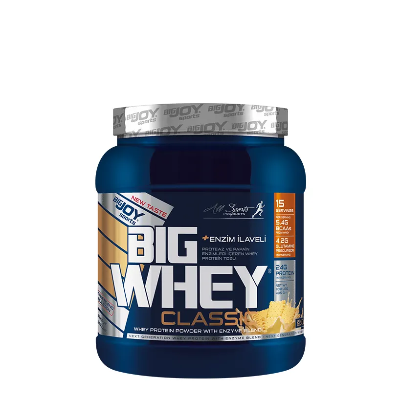 Bigjoy BIGWHEY Whey Protein Classic 495g  BİSKÜVİ AROMALI