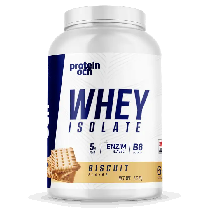 Protein Ocn WHEY ISOLATE 1.6 Kg Bisküvi Aromalı
