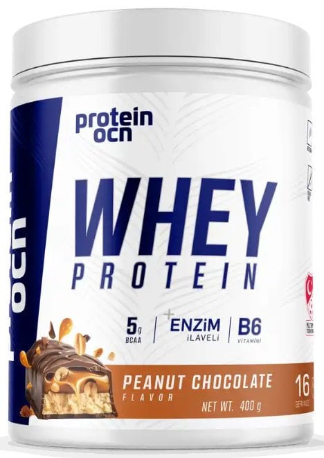 ProteinOcn Whey Protein 400gr Peanut Chocolate Aromalı