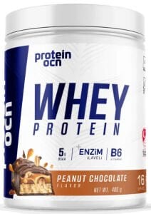 ProteinOcn Whey Protein 400gr Peanut Chocolate Aromalı