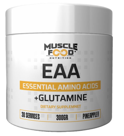 Muscle Food Amino EAA + Glutamine 300 G Ananas Aromalı