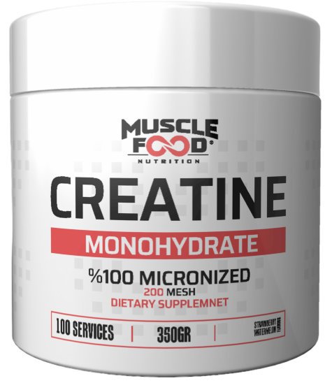 Muscle Food Creatine Monohydrate 350 G Karpuz Çilek Aromalı