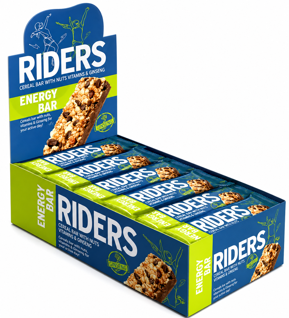 Granio Riders Enerji Bar 40 gr x 24 Adet