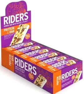 Riders Protein Bar 50 g x 24 Adet Portakal Aromalı