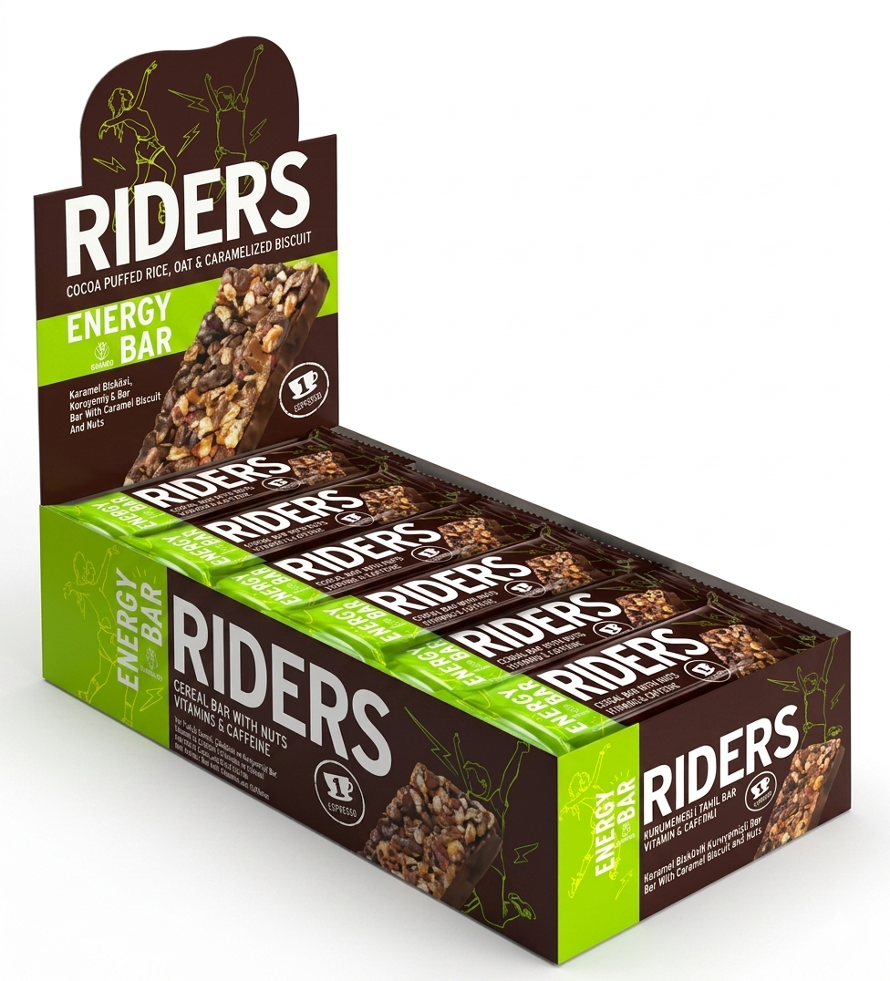 Granio Riders Enerji Bar 40 gr x 24 Adet