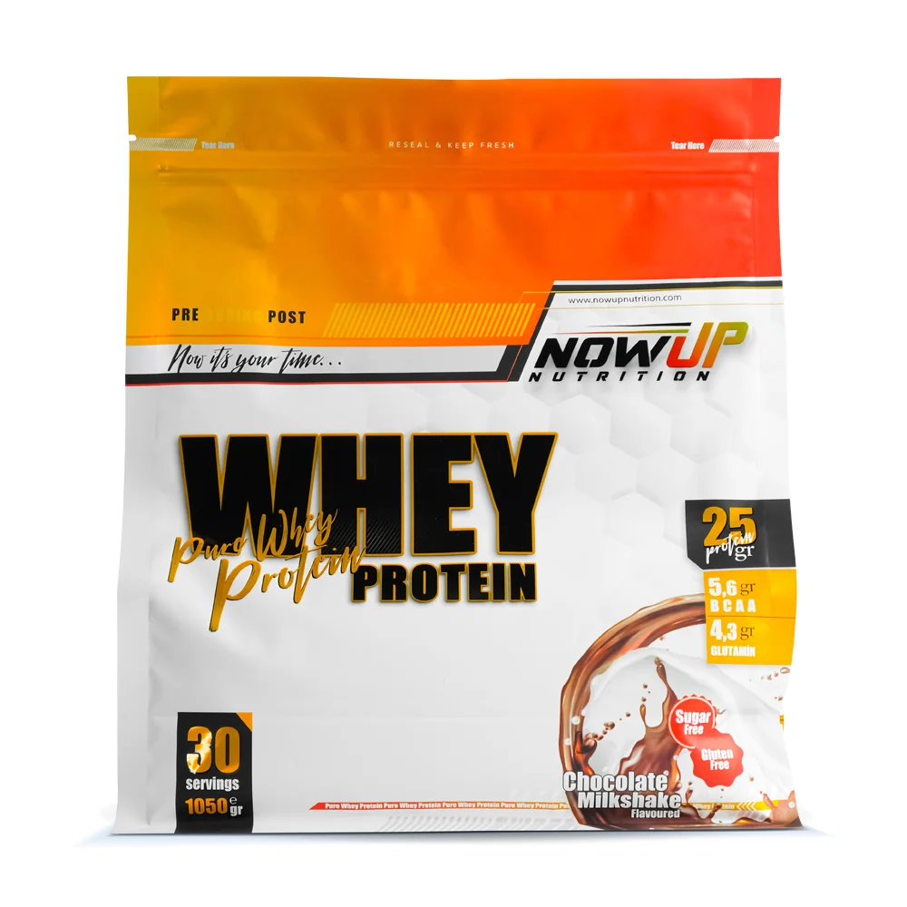 Nowup Nutrition %100 Whey Protein Tozu Çikolata Milkshake Aromalı  1050 Gr