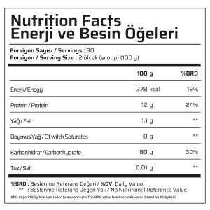 Muscle Food Dark Mass 3000 G Çilekli Çizkek Aromalı