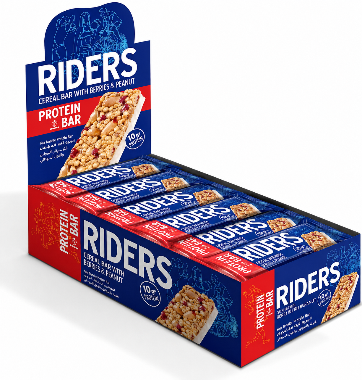 Granio Riders Cereal Bar 40 gr x 24 Adet