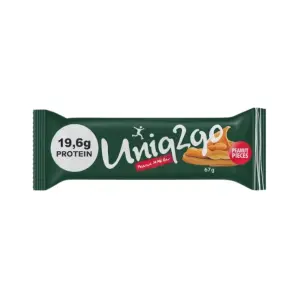 UNIQ2GO Fıstıklı Proteinli Bar XXL 67g x 12 Adet