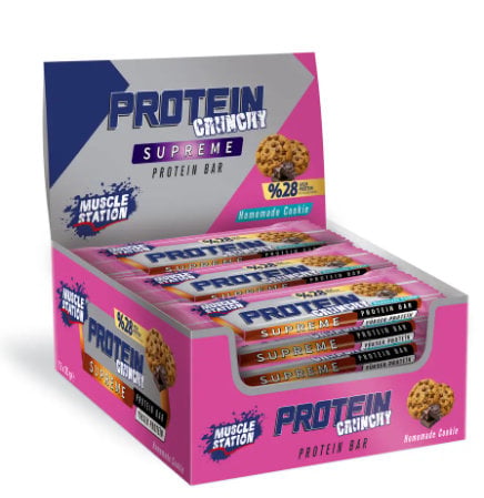 Musclestation Supreme Crunch Hommadecookie 12li kutu