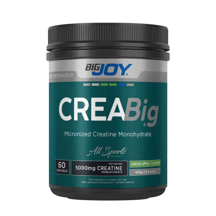 Bigjoy Sports Creabig Powder 420gr Yeşil Elma Aromalı