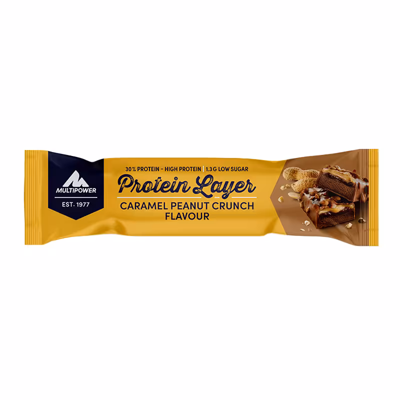 Multipower Protein Layer Bar 50gr x1 Adet Yerfıstığı Karamel Çikolata Aromalı