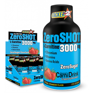 ZeroShot 3000mg Çilek - 60ml x12 Şişe