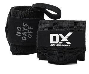 Dex Supports Lasting Energy Wrist Wraps SİYAH 1 Çift