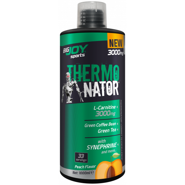 Big Joy ThermoNator L-Carnitine 1litre 33 Servis Şeftali Aromalı