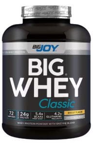 Bigjoy Sports BIGWHEY Whey Protein Classic  2376g 72 Servis Bisküvi Aromalı