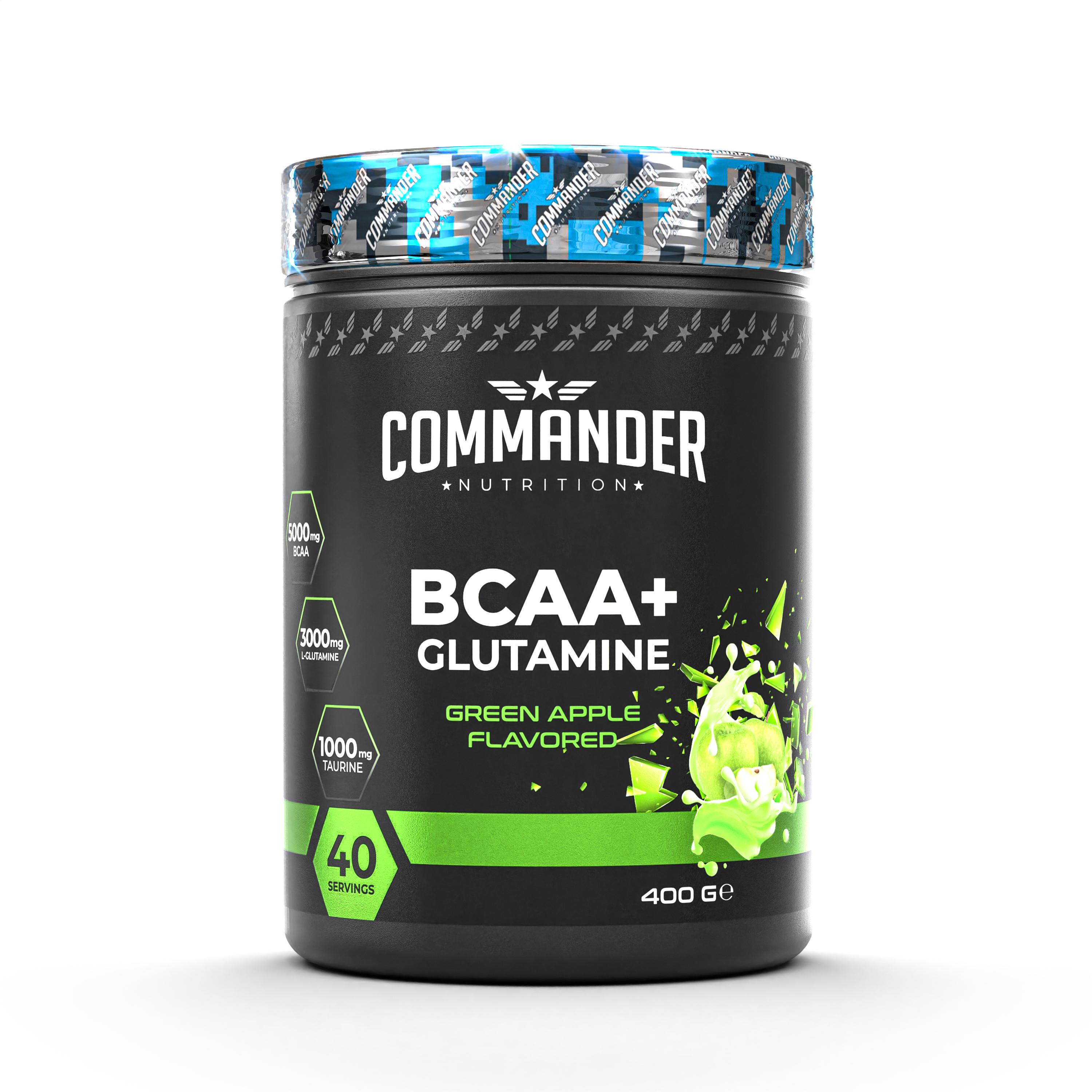 Commander Nutrition  B.C.A.A   Yeşil Aromalı
