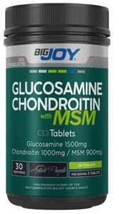 Bigjoy Sports Glucosamine Chondroitine with MSM 90 Tablet