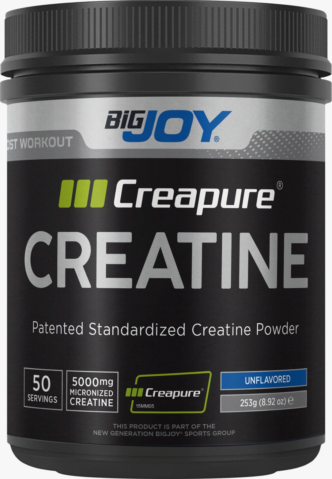 Bigjoy Sports Creatine CREAPURE® 50 Servis Mikronize Kreatin Aromasız 253gr
